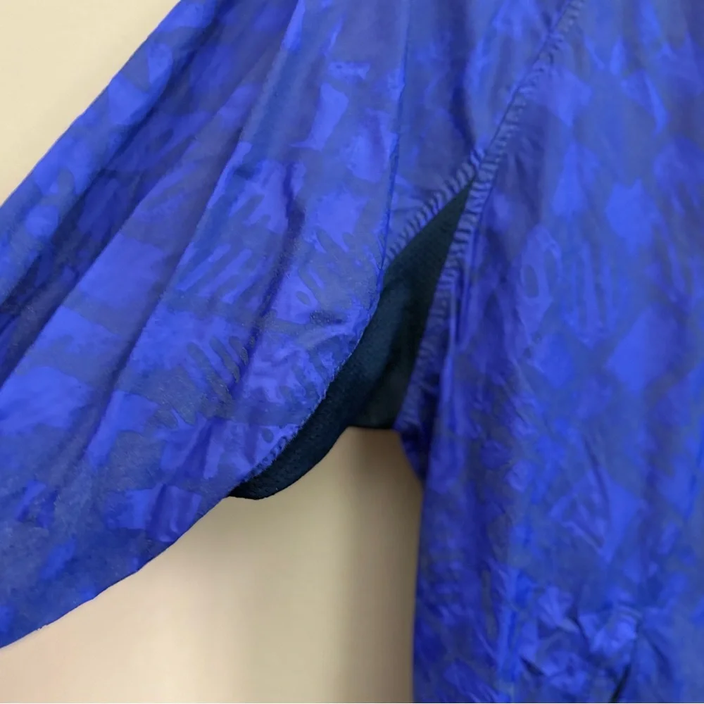 Vintage InSport High-Visibility Blue Reflective Running Jacket – Size Medium EUC - Picture 6 of 14